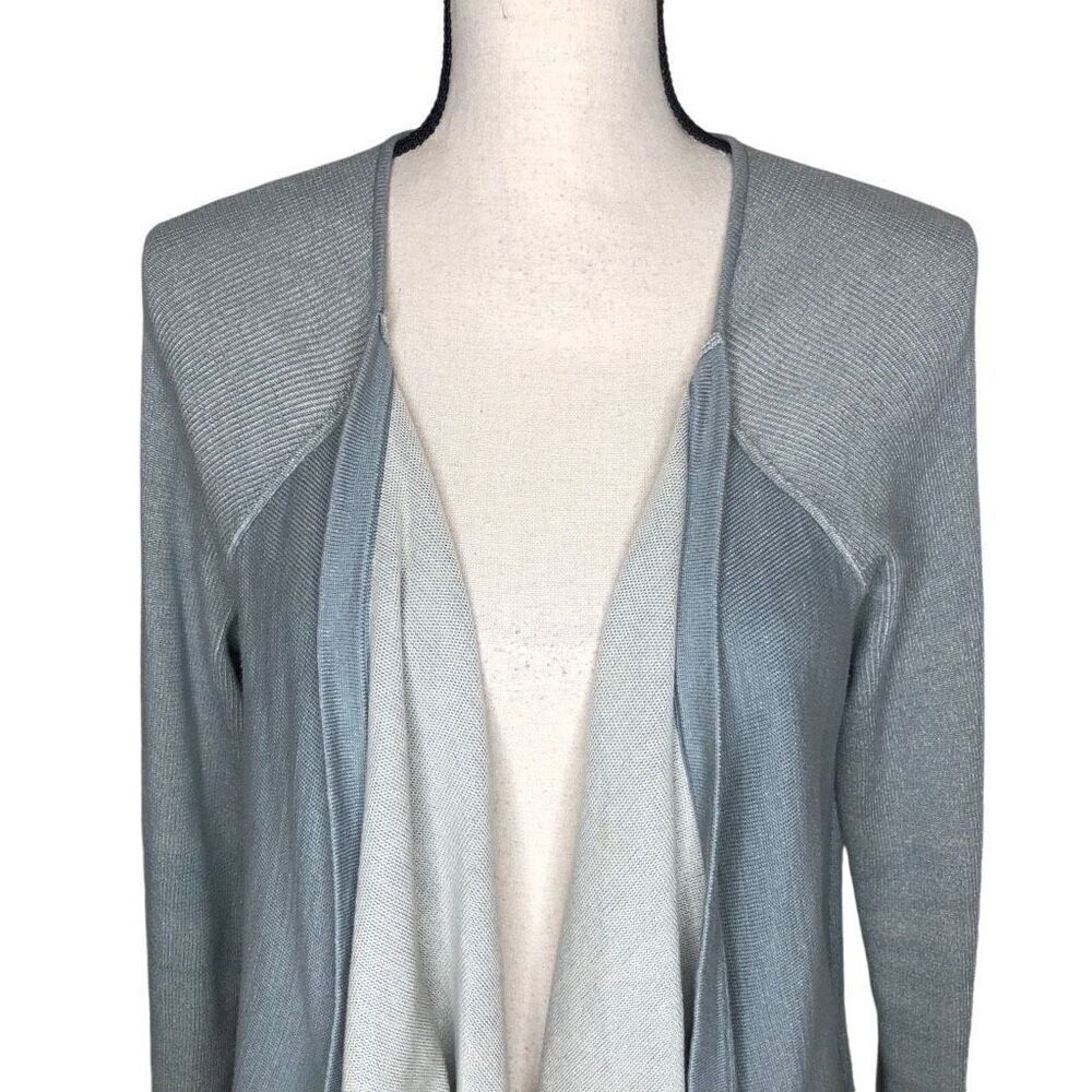 Cabi Open, Draped Front, Sage, Lagenlook Sweater … - image 4